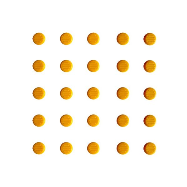 Тактильний індикатор "Конус" самоклеючий Ø25 мм