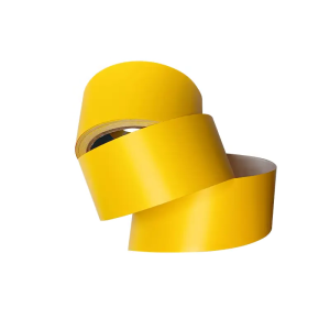 Самоклеюча сигнальна стрічка для дверей 5 см ×10 м – контрастне маркування для безбар’єрного доступу