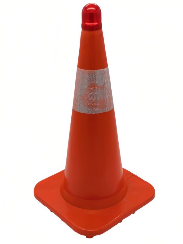 Дорожній гнучкий конус MasteRoad H-30 см | Світловідбиваючий сигнальний конус