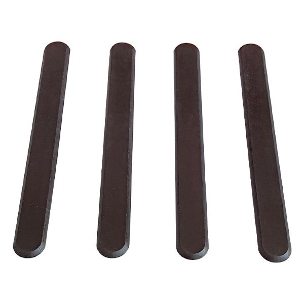 Тактильний індикатор гнучкий самоклеючий "Смуга" (чорний) 315 мм