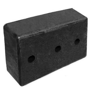 Відбійник платформи гумовий (400х250х100мм)