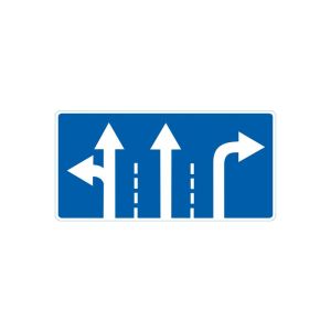 5.16 Напрямки руху по смугах