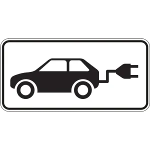 Дорожній Знак 7.23 Місце для Зарядки Автомобілів