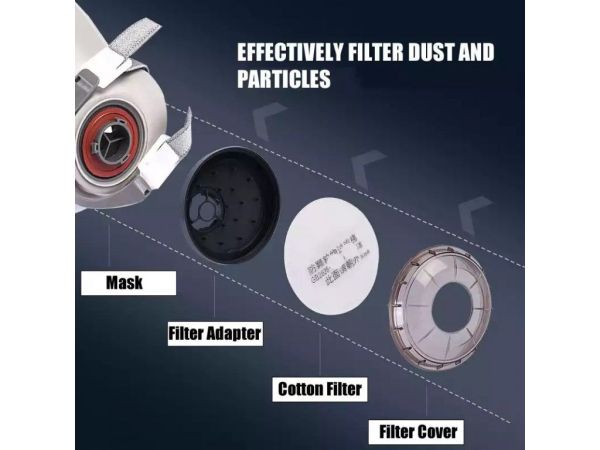 Бавовняні фільтри 5-шаровий захист для (протигаза) FD-412