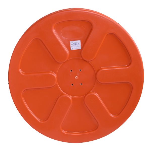 Дорожнє оглядове сферичне дзеркало з козирком D1000 мм – для безпеки на перехрестях і парковках