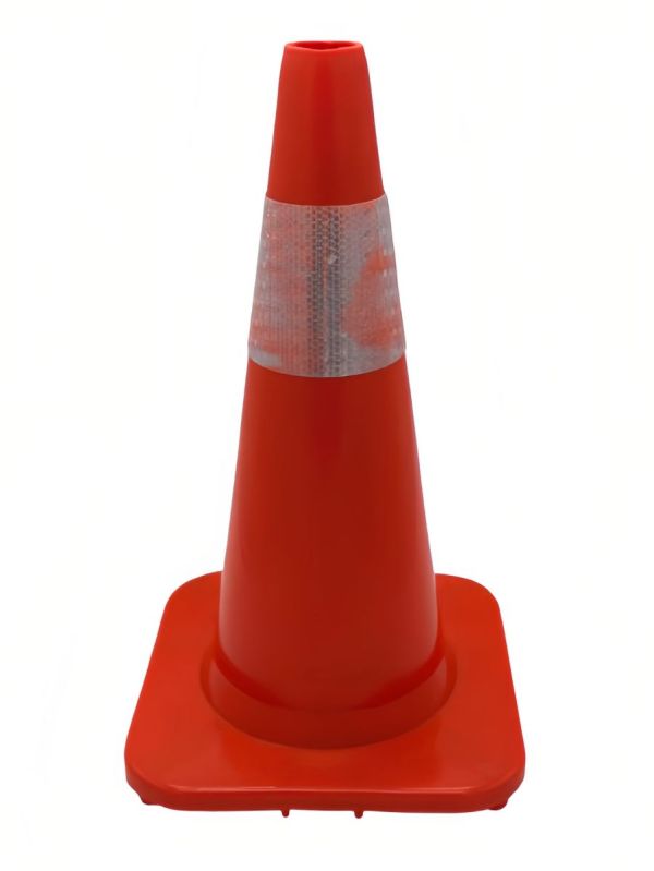 Дорожній гнучкий конус MasteRoad H-30 см | Світловідбиваючий сигнальний конус