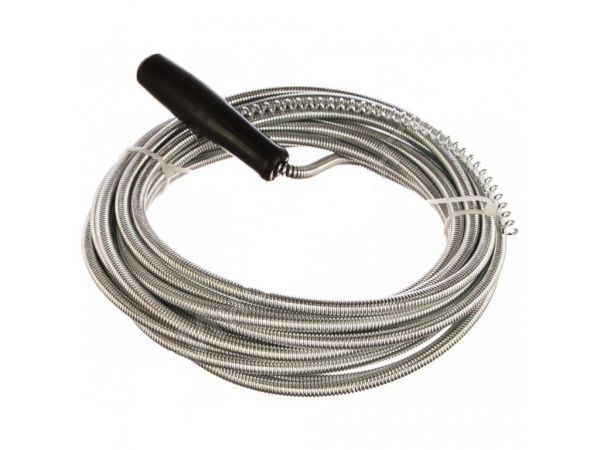 Кабель для очищення труб, Л-10 м, Д 9 мм.