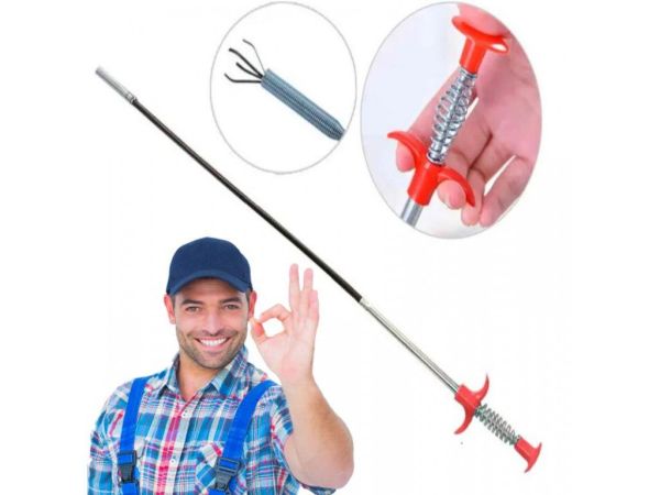 Кабель для очищення труб, Л-7 м, Д 6 мм.