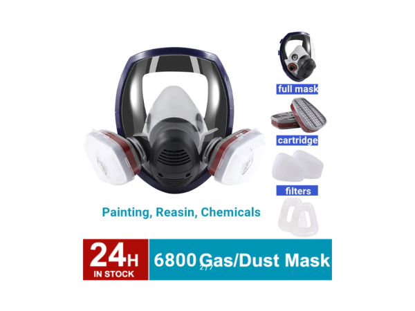Респіратор 6800 з карбоновими фільтрами