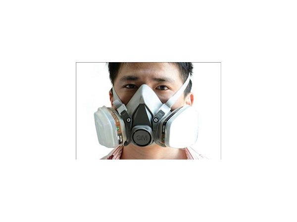 Маска-респіратор 3М 620P Захисний набір для дихання з 6200 Маска 6001 Фільтр 5Н11 Фільтр 501 Ковпачок