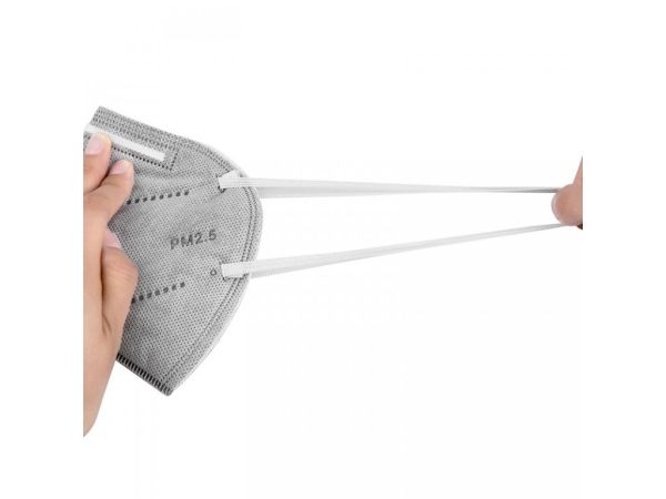 Маска респіратора N95/KN 95 багаторазове використання з клапаном фільтра видиху (білого кольору)