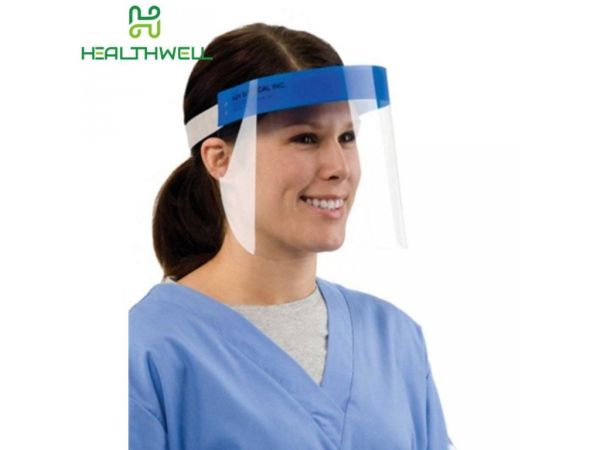 Медичний хірургічний щит Прямий захист від потенційного забруднення ЩИТОК ОБЛИЧЧЯ