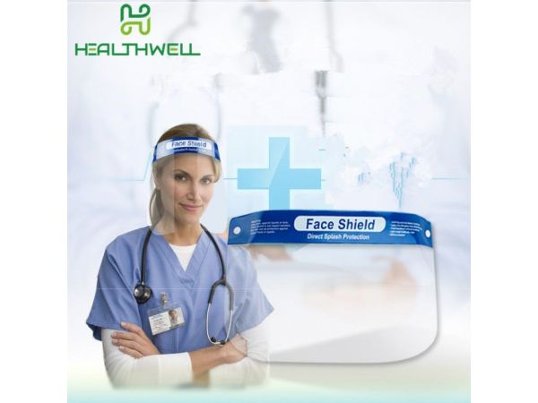 Медичний хірургічний щит Прямий захист від потенційного забруднення ЩИТОК ОБЛИЧЧЯ