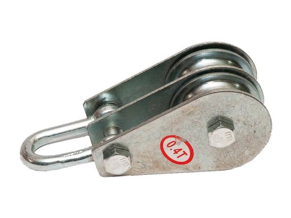 Монтажний блок двожильні ролики 0,4т 2