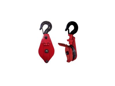 Монтажний блок з відкидним щоковим гачком/петлею 0,5т.