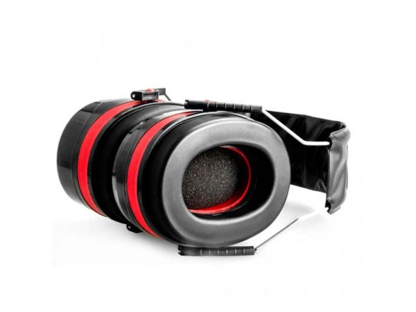 Навушники шумозахищені 32 дБ червона посилена м'яка пов'язка