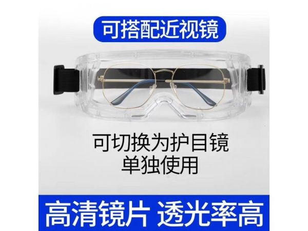 Очки Provid с щитком (линза не потеющее ПК стекло, антицарапина)