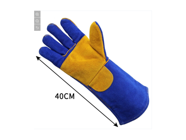 Рукавички зварювальні крагами посилені