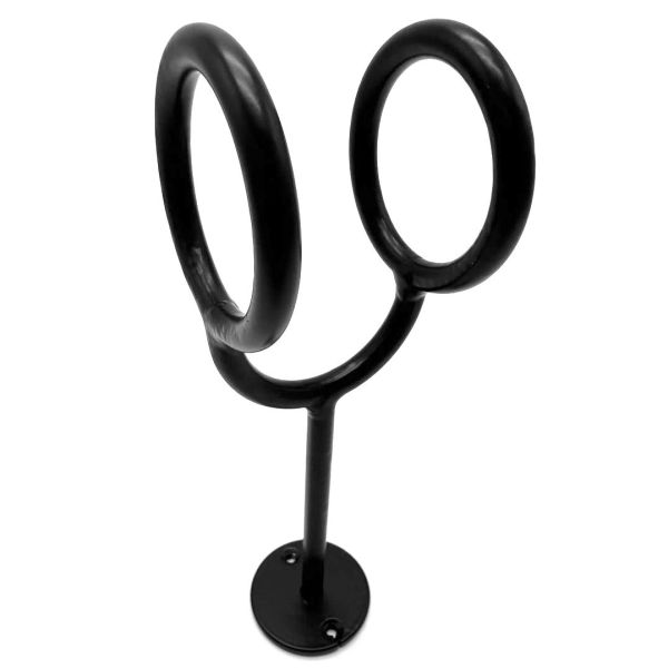 Тримач для милиць 60×200 мм Masteroad | Чорний