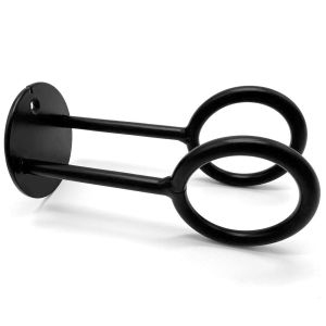 Тримач для милиць 150 мм чорний