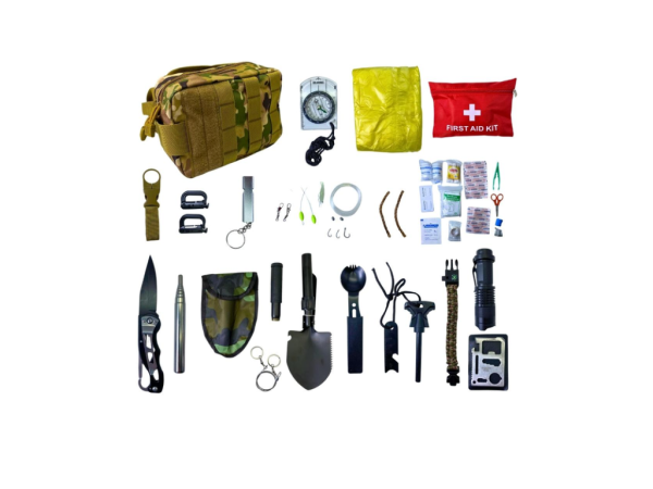 Набор для виживання з аптечкою 45в1