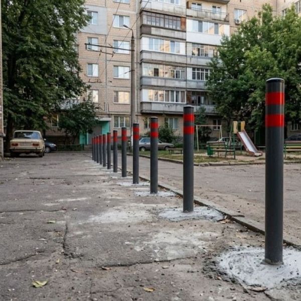 Купити Стовпчик паркувальний Master діаметр 76 на 750 мм для бетонування