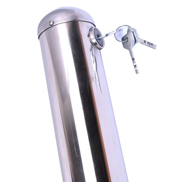 Стовпчик з нержавіючої сталі СНС500 зйомний, MasteRoad – надійний елемент дорожньої інфраструктури