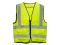 Світловідбиваючий сигнальний жилет з лимонними кишенями (вага 160 г) | Купити в Україні