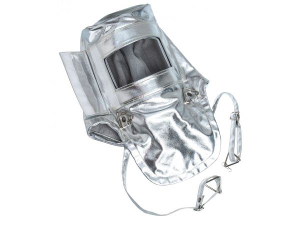 Алюмінізований вогнестійкий шолом зварювальника-металурга | Купити в Україні