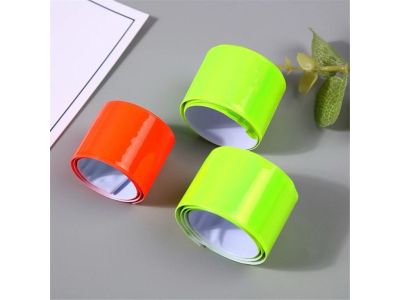 Світловідбивний браслет Лимон 30 см | Флікер для пішоходів і велосипедистів | Купити в Україні