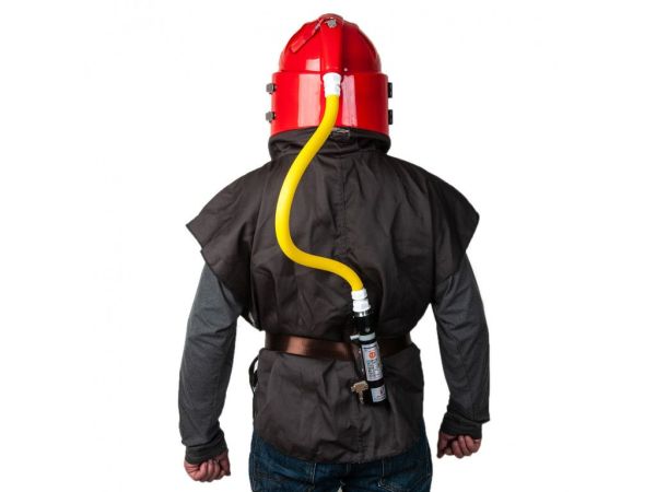 Шлем пескоструйный HY-02A и HY-02B,с регулятором температуры , система охлаждения бленды ID