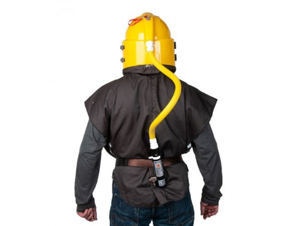 Шлем пескоструйный HY-02A и HY-02B,с регулятором температуры , система охлаждения бленды ID