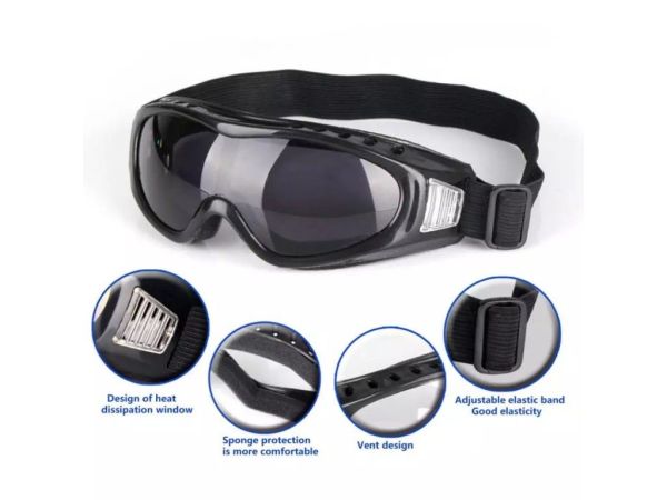 Захисні окуляри Unisex Airsoft (з темними лінзами)