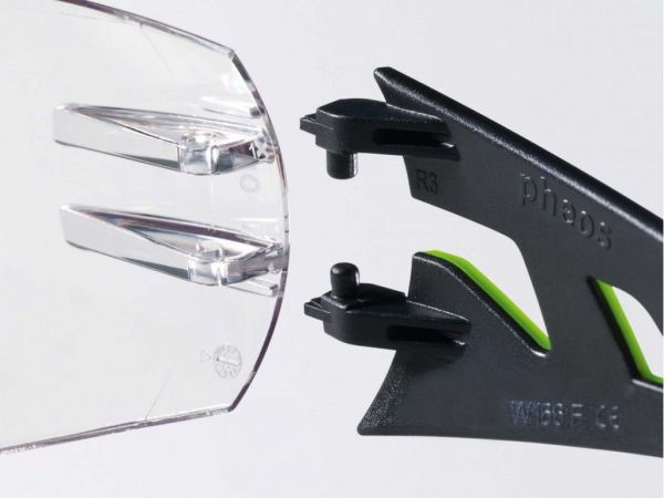 Захисні окуляри з широкою скронею ( UVEX )